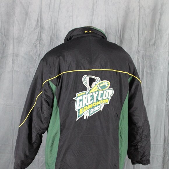 Retro CFL Jacket - Grey Cup 2002 Crested Logo by Puma - Men's Medium - Picture 3 of 9